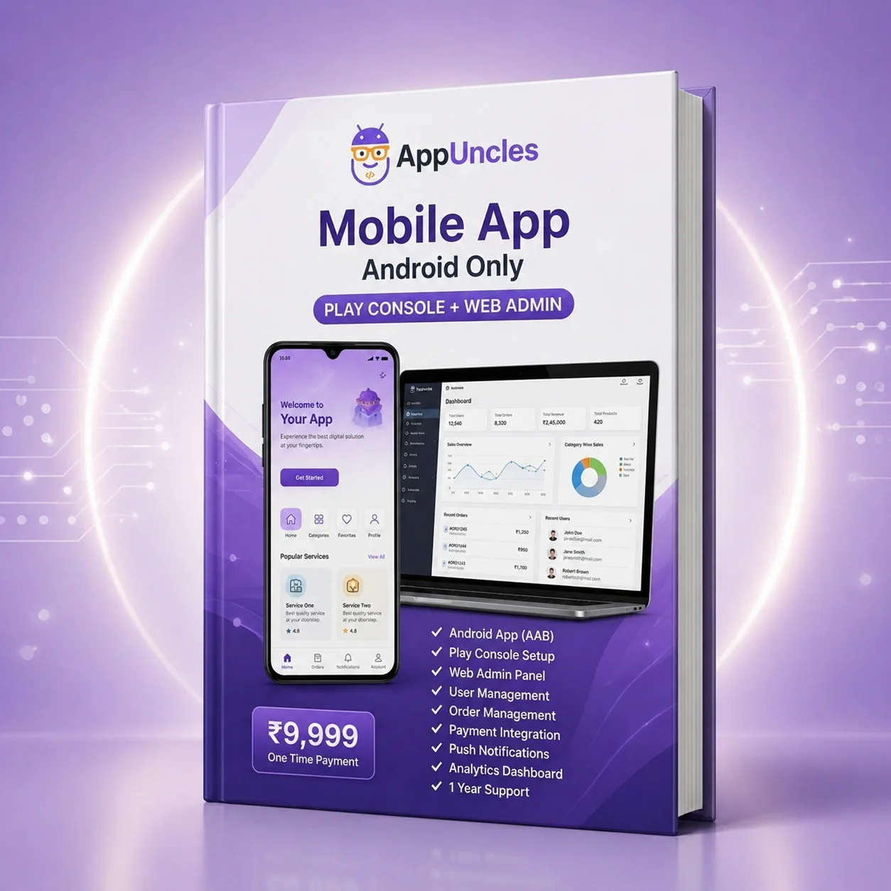 Android Mobile App with Admin Panel